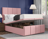 4 Panel Plus Ottoman Bed