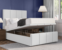 4 Panel Plus Ottoman Bed