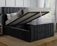 Tamara Winged Ottoman Bed