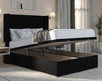 Florence Winged Ottoman Bed