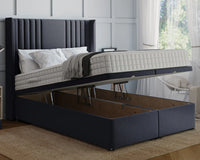 Hazel Winged Ottoman Bed