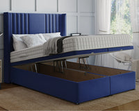 Hazel Winged Ottoman Bed