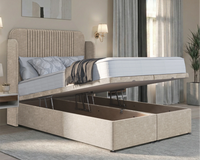 Malia Wing Ottoman Bed