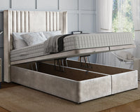 Hazel Winged Ottoman Bed
