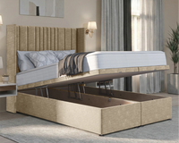 Florence Winged Ottoman Bed