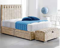 Olivia Bed with Ottoman Set