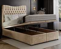 Wave Ottoman Bed