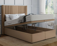 Hazel Winged Ottoman Bed