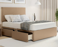Plain Headboard Bed
