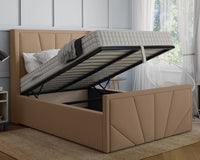York Winged Ottoman Bed