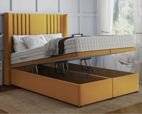 Hazel Winged Ottoman Bed