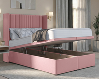 Florence Winged Ottoman Bed