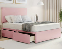Plain Headboard Bed