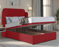 Malia Wing Ottoman Bed