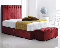 Olivia Bed with Ottoman Set