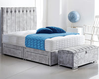 Olivia Bed with Ottoman Set