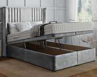 Hazel Winged Ottoman Bed