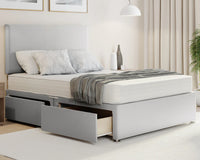 Plain Headboard Bed