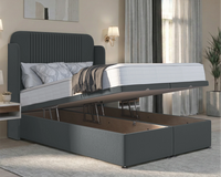 Malia Wing Ottoman Bed