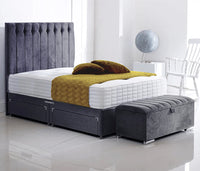 Olivia Bed with Ottoman Set
